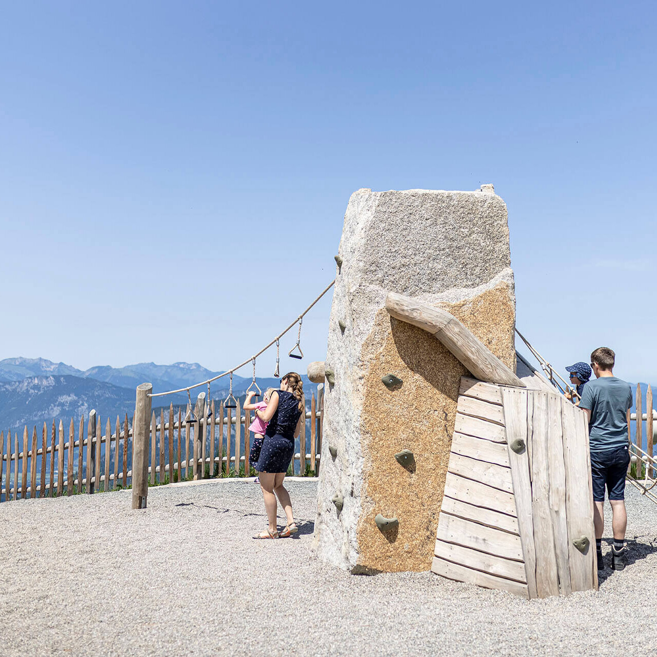 Gipelalm Hohe Salve Familien Spielplatz