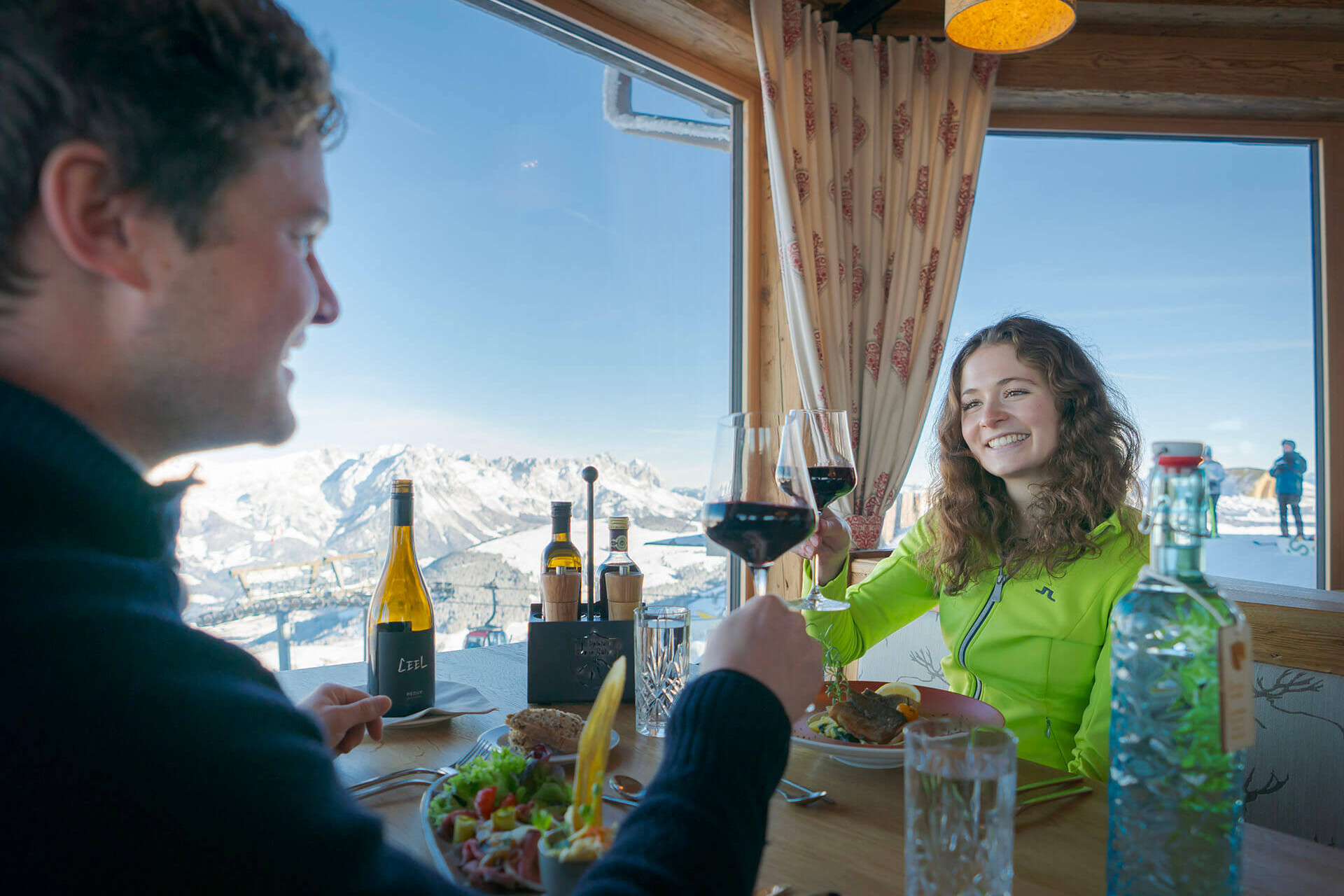 Gipelalm Hohe Salve Terrasse