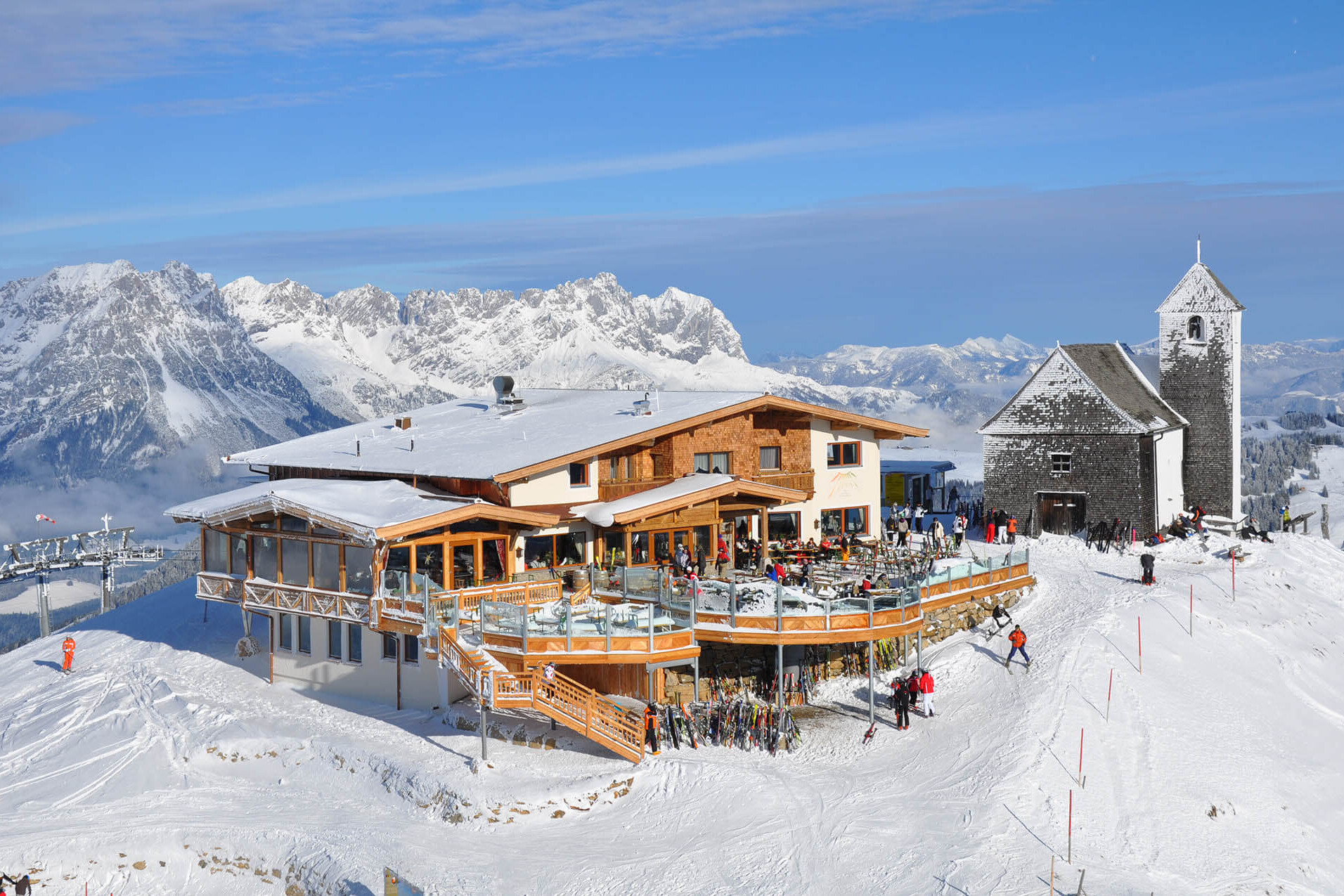 Gipelalm Hohe Salve Winter