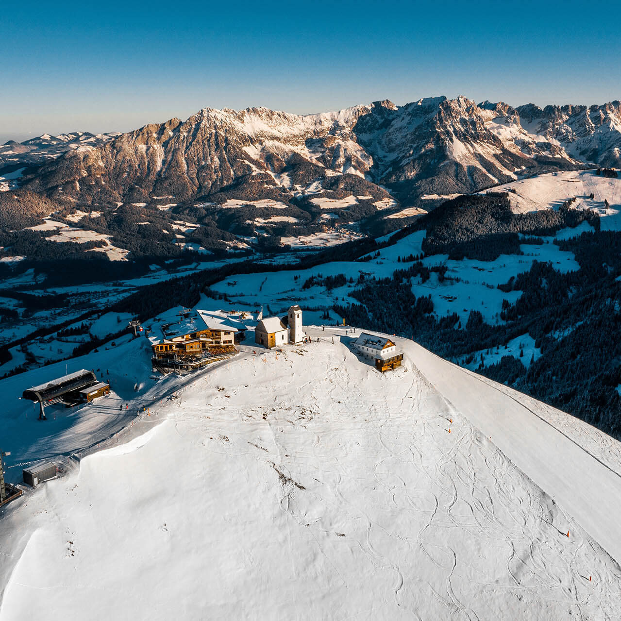 Gipelalm Hohe Salve Winter