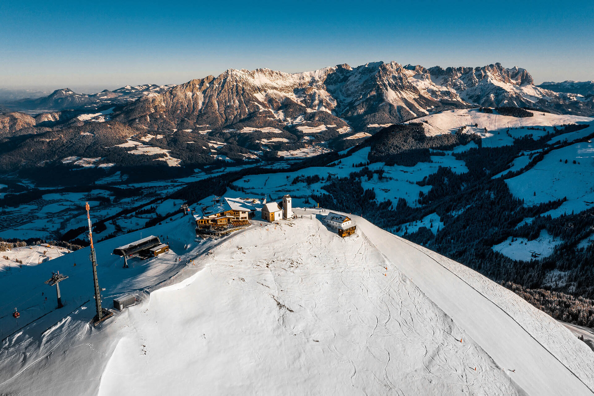 Gipelalm Hohe Salve Winter