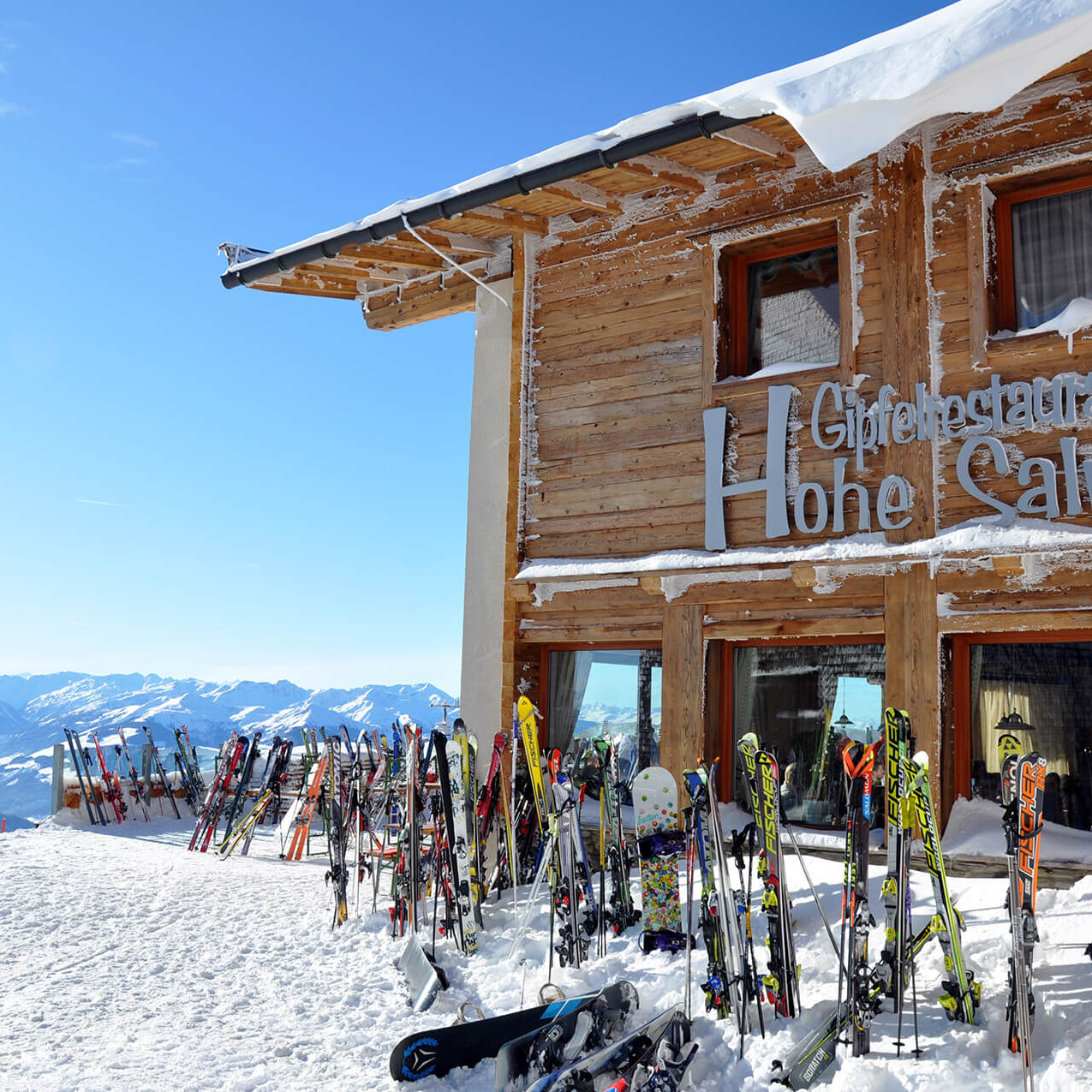 Gipelalm Hohe Salve Winter