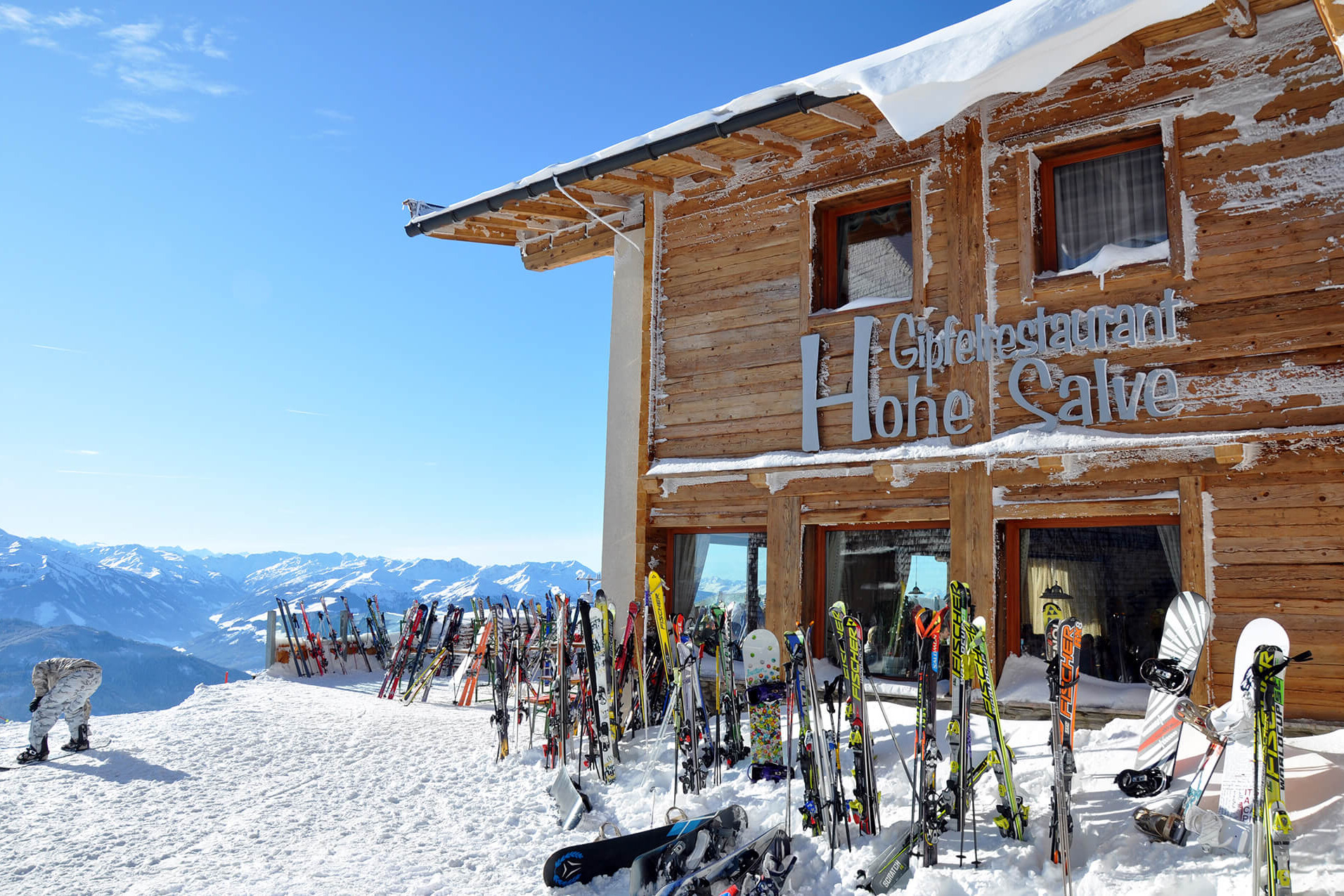 Gipelalm Hohe Salve Winter