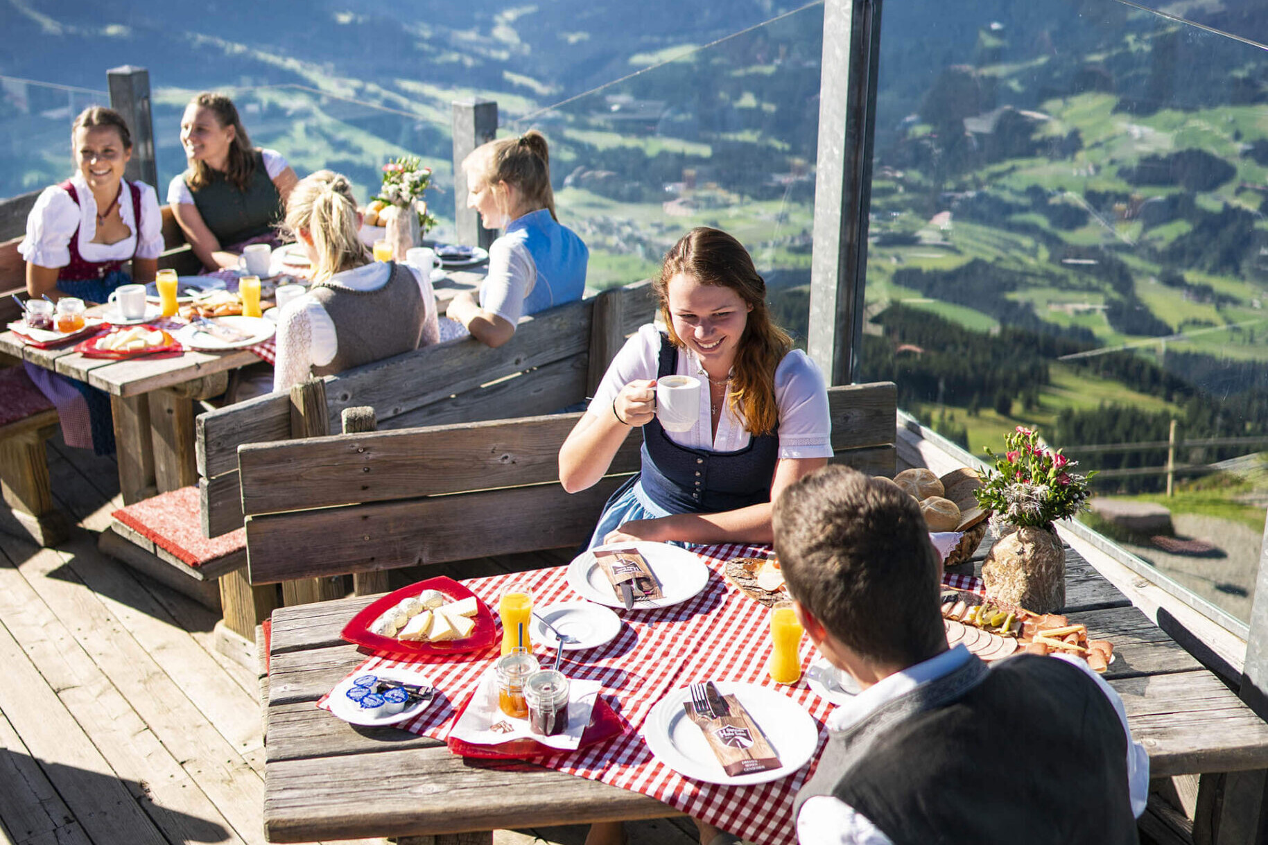 Gipelalm Hohe Salve Sommer