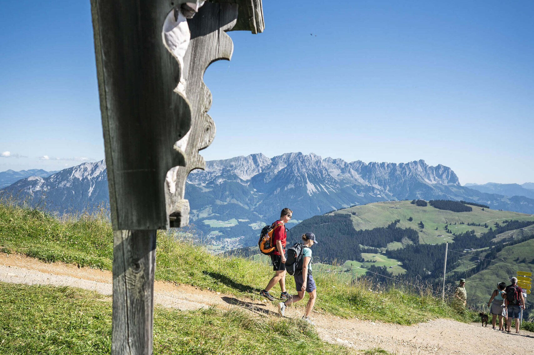 Gipelalm Hohe Salve Sommer