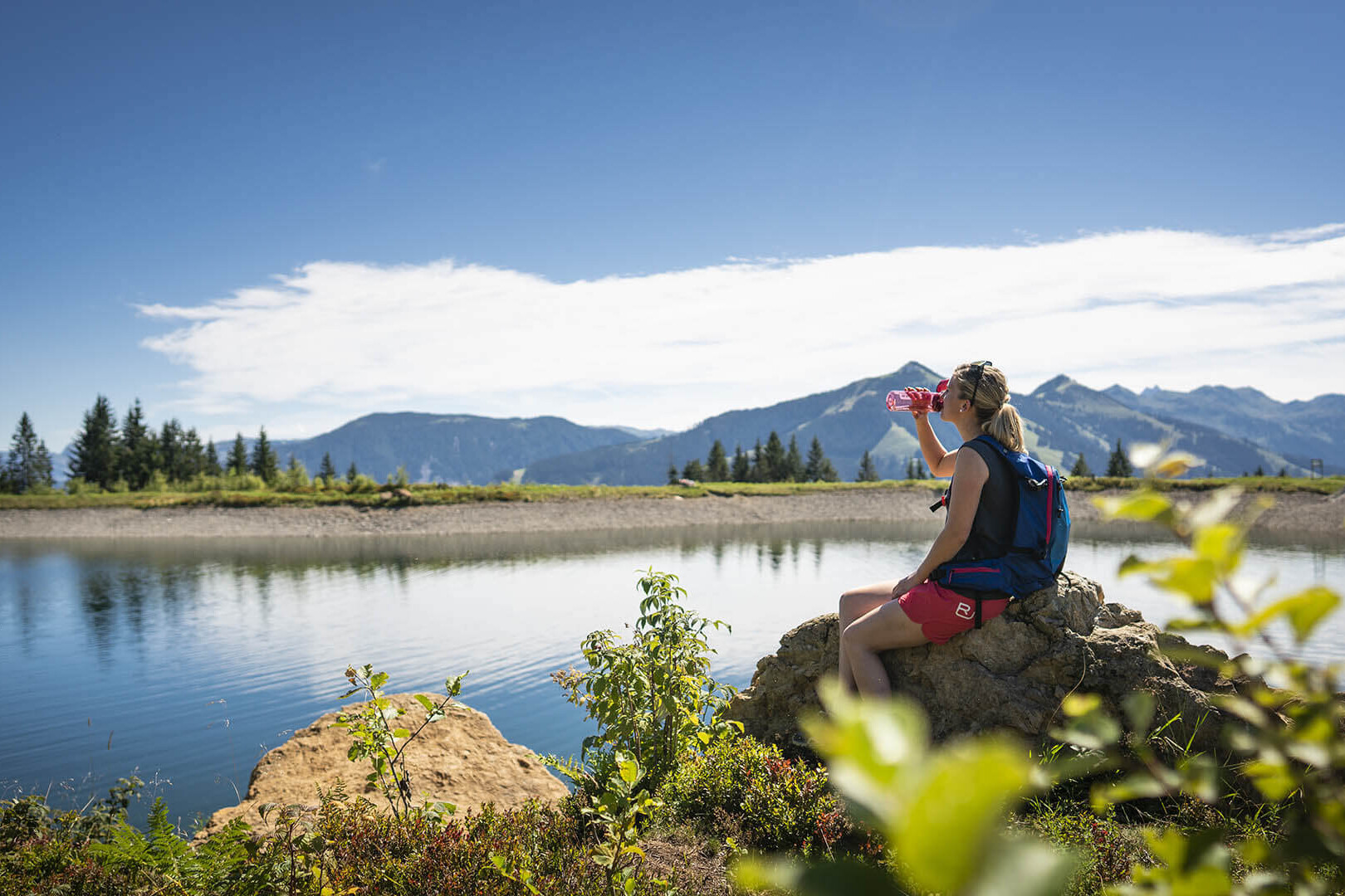 Gipelalm Hohe Salve Sommer