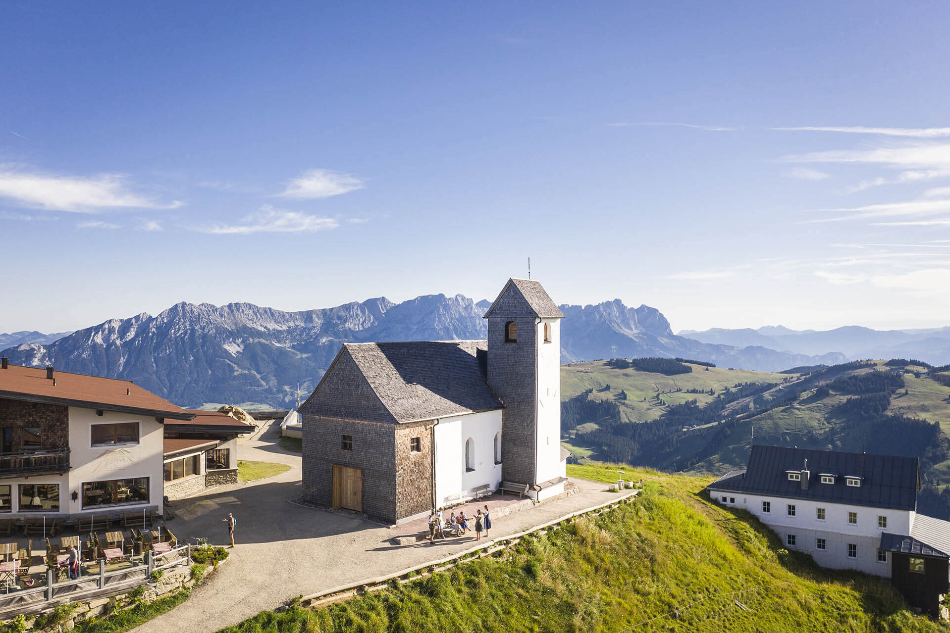 Gipelalm Hohe Salve Sommer
