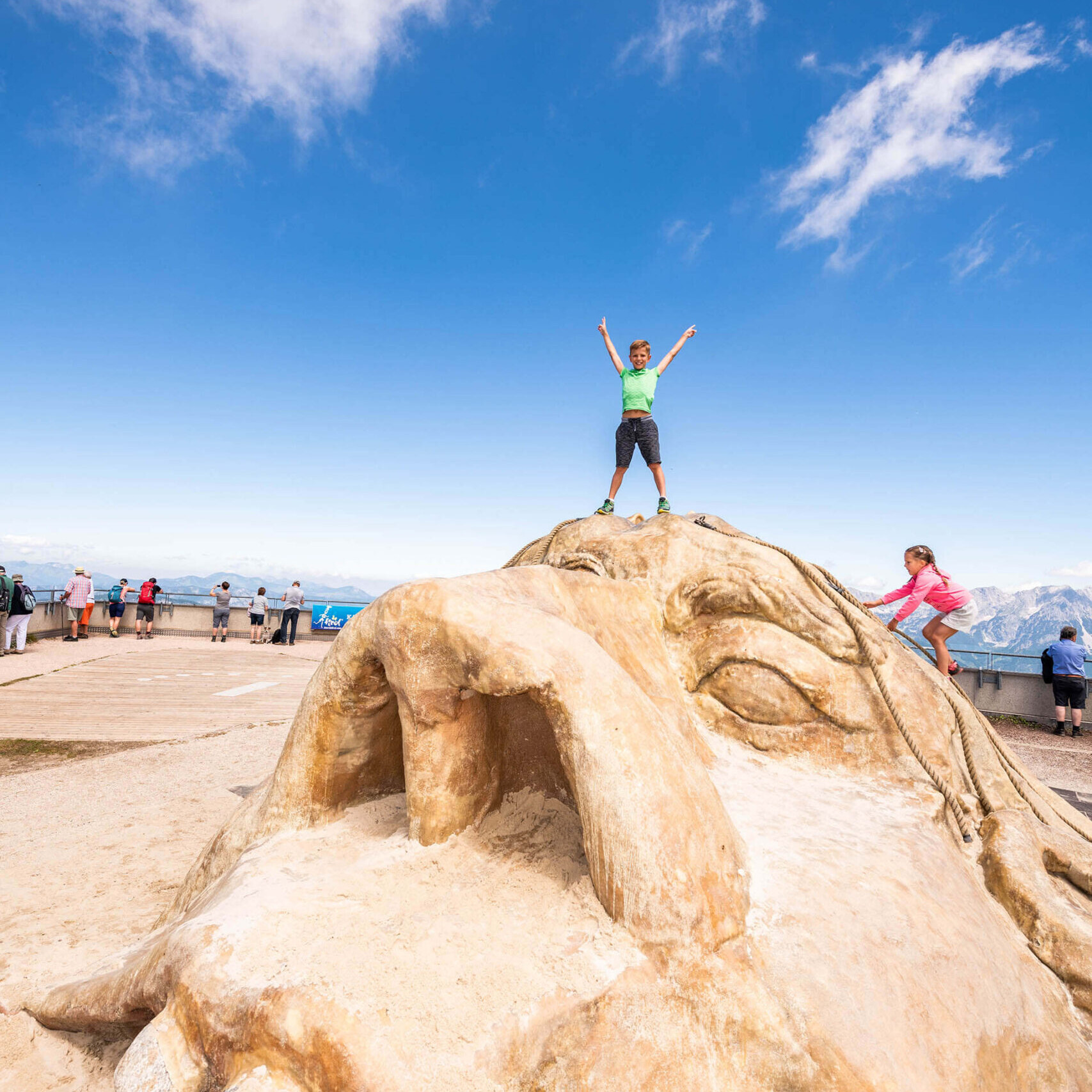 Gipelalm Hohe Salve Sommer