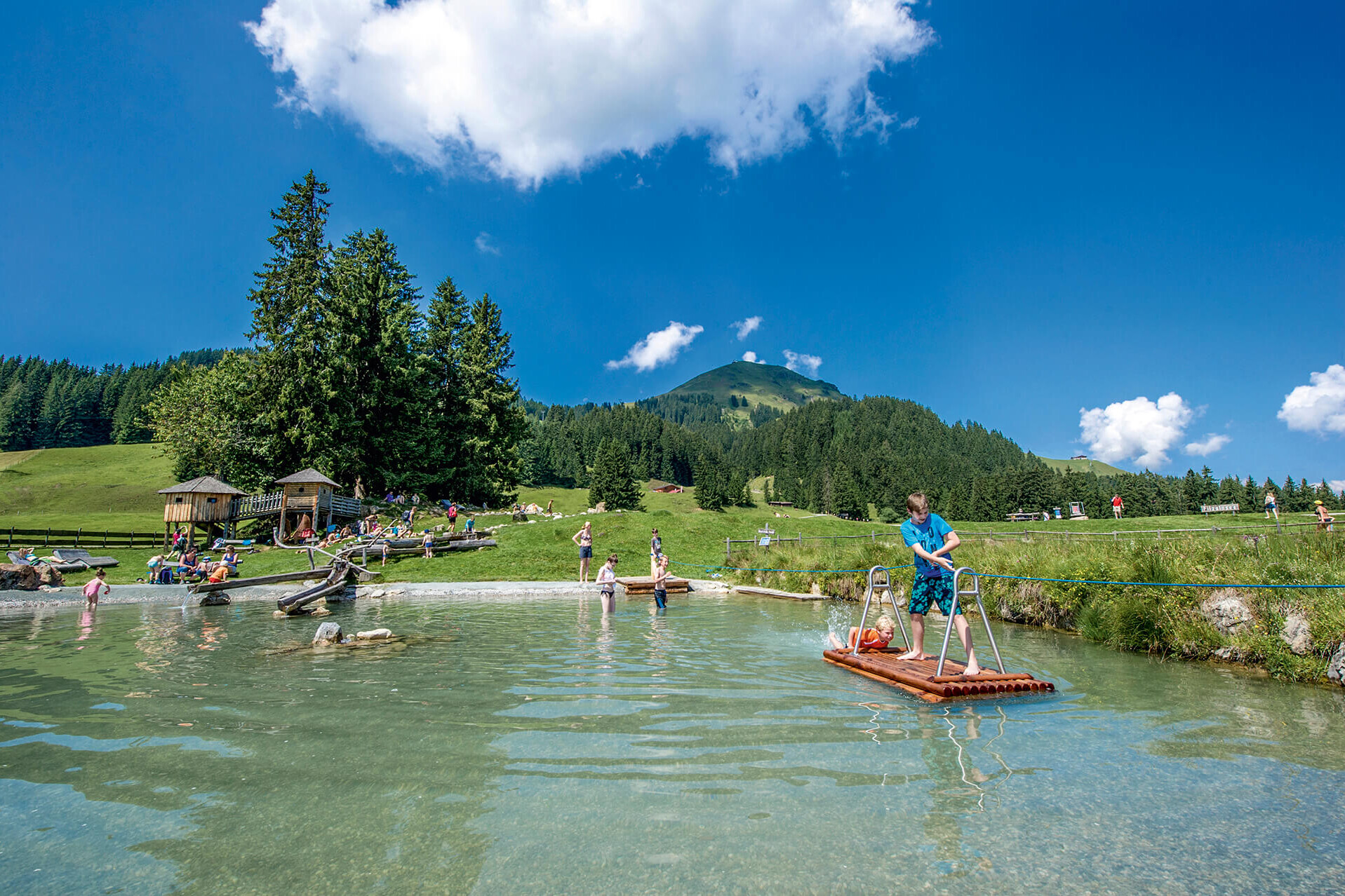 Gipelalm Hohe Salve Sommer