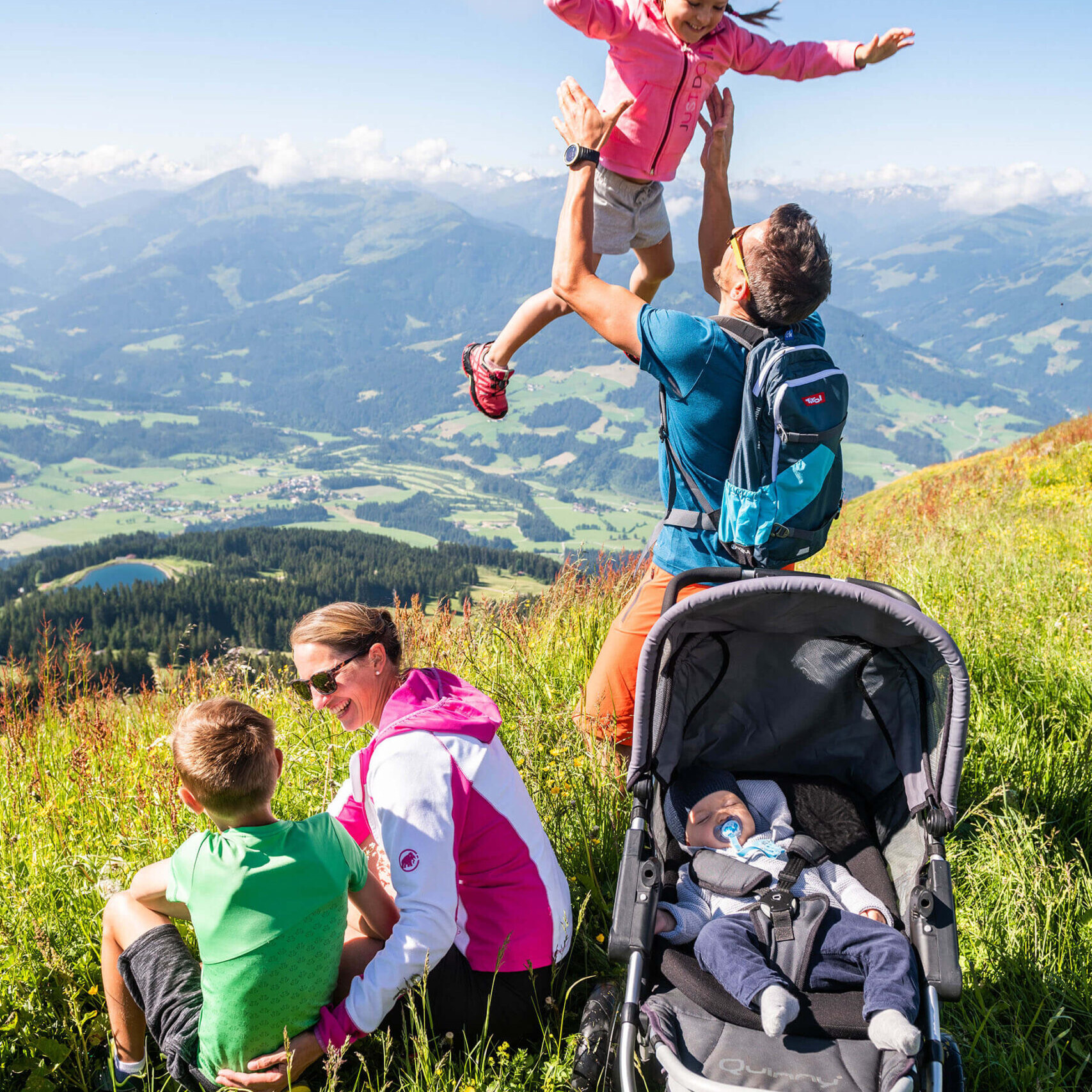 Gipelalm Hohe Salve Sommer